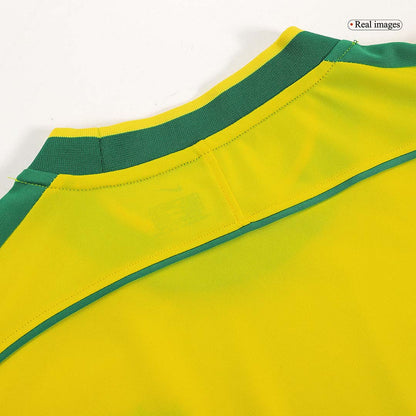 Brazília pánsky domáci retro futbalový dres MS 1998 - RIVALDO #10