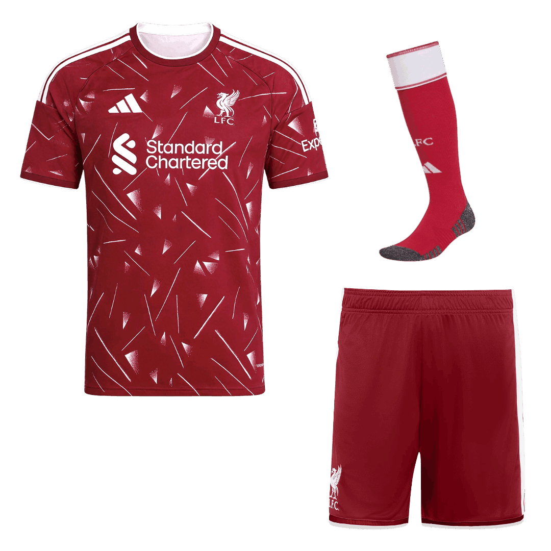 Liverpool detský Domáci futbalový komplet 2026/27