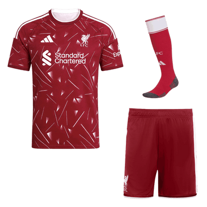 Liverpool detský Domáci futbalový komplet 2026/27