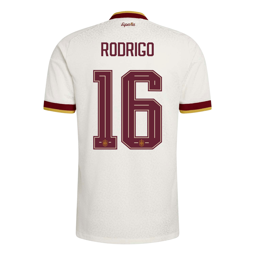 Pánske Futbalový Dres Španielsko Vonkajší MS 2026 Hráčska Verzia - RODRIGO #16