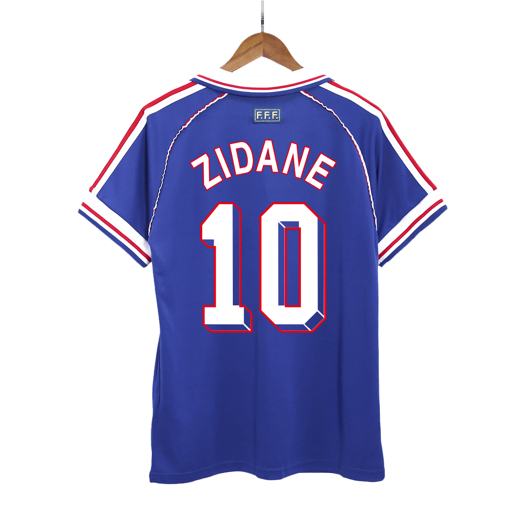 Francúzsko pánsky domáci retro futbalový dres MS 1998 - ZIDANE #10