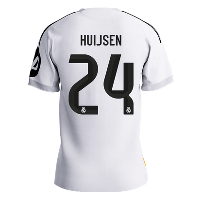 Real Madrid pánsky domáci futbalový dres 2025/26 - HUIJSEN #24 [hráčska verzia] (Prémiová kvalita)