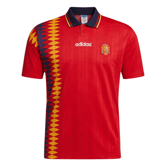 Španielsko pánsky domáci retro futbalový dres 1994