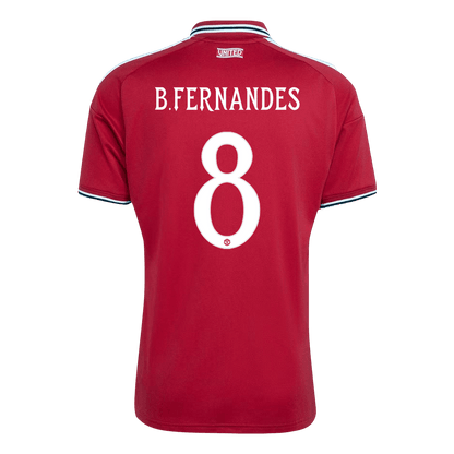 Manchester United pánsky Domáci futbalový dres 2026/27 – B.FERNANDES #8 – UCL