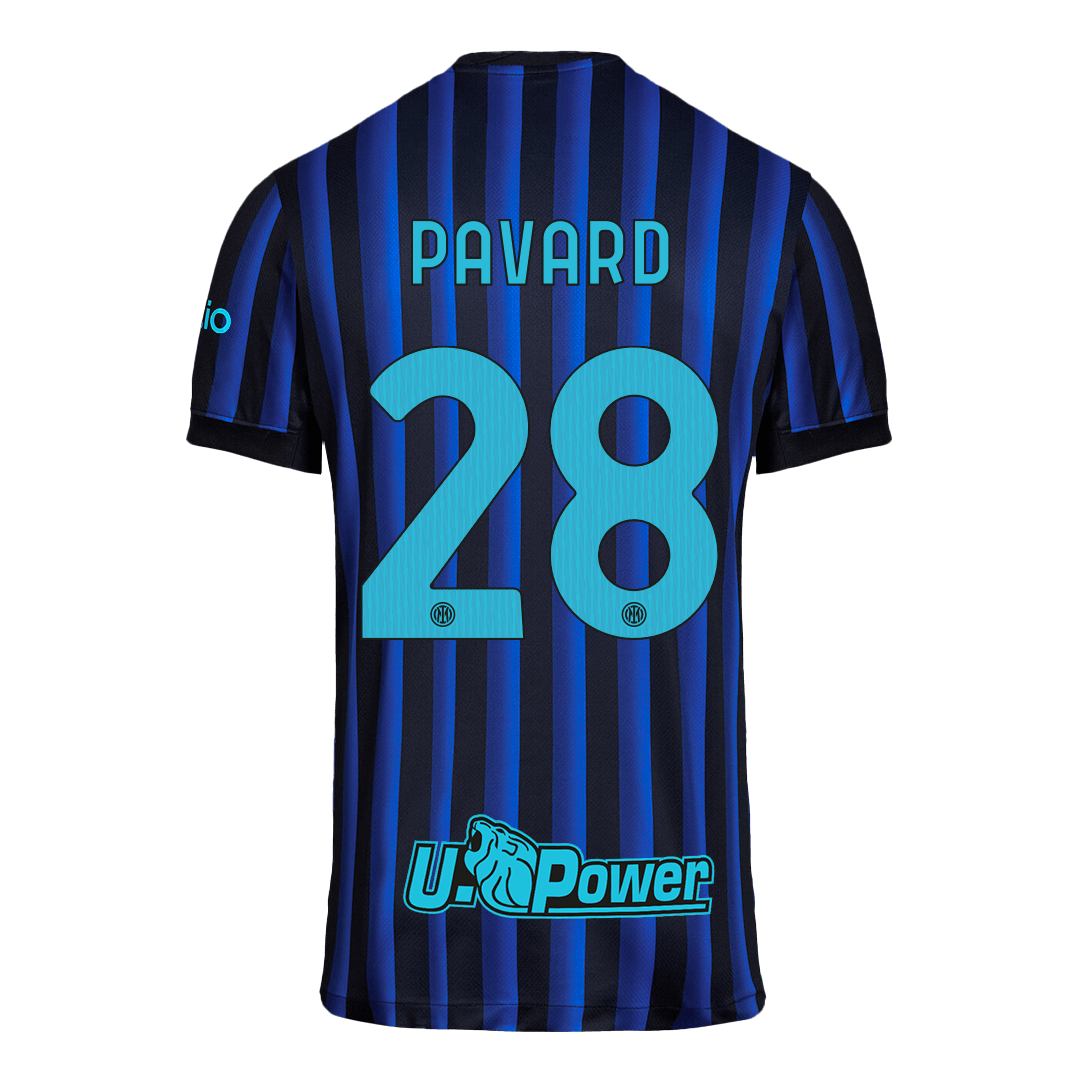 Inter Miláno pánsky domáci futbalový dres 2025/26 - PAVARD #28
