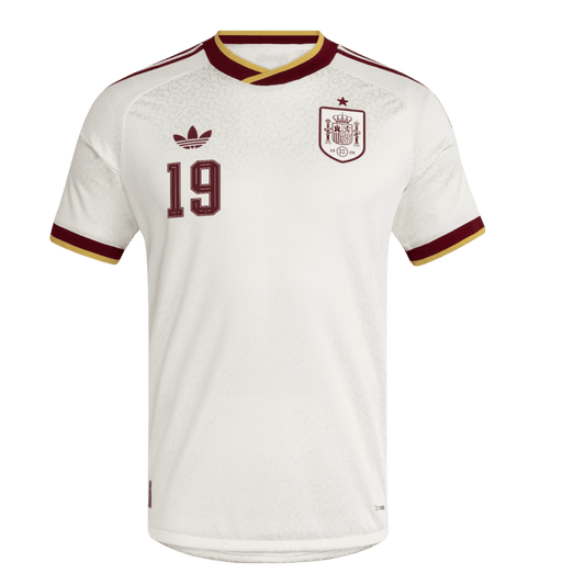 Španielsko pánsky vonkajší futbalový dres MS 2026 - LAMINE YAMAL #19 [hráčska verzia]