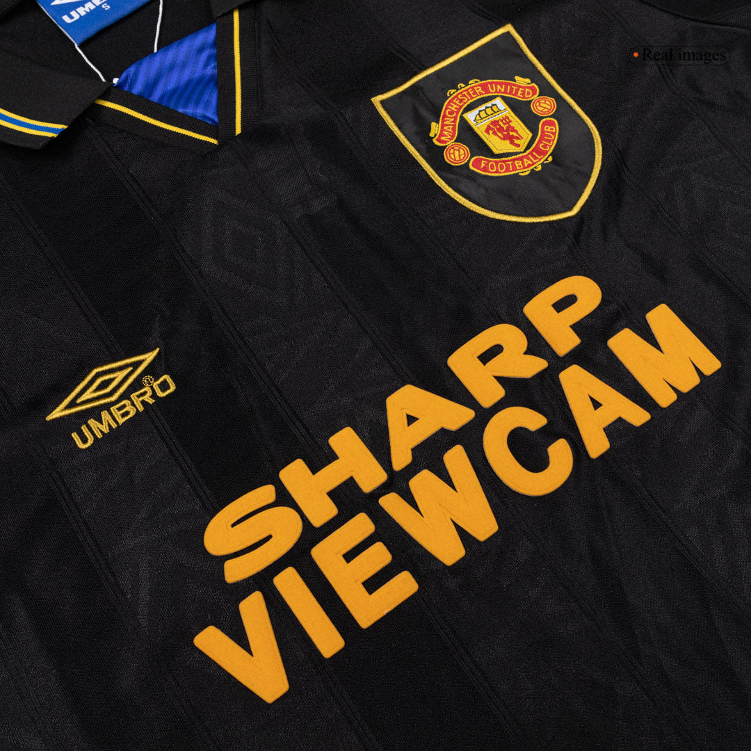 Manchester United pánsky vonkajší retro futbalový dres 1993/94