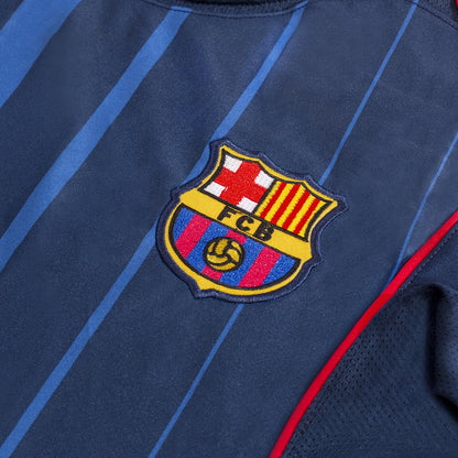 Barcelona pánsky vonkajší retro futbalový dres 2004/05 - XAVI #6