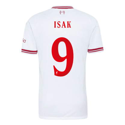 Liverpool pánsky Vonkajší futbalový dres 2026/27 – ISAK #9 – UCL [hráčska verzia]