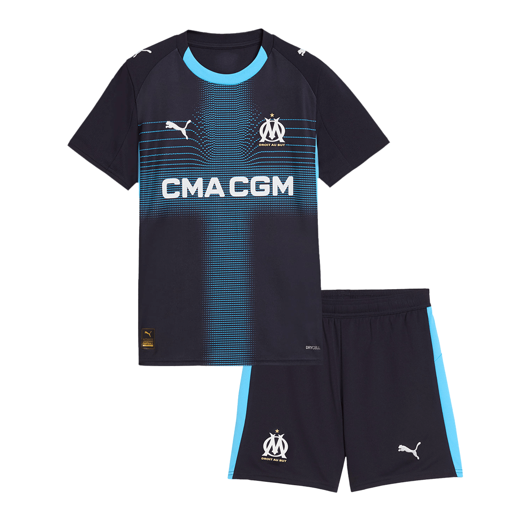 Marseille detská vonkajšia futbalová súprava 2025/26