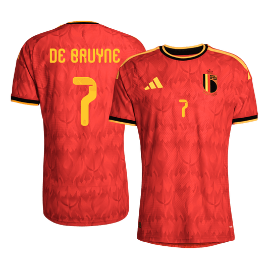 Belgicko pánsky domáci futbalový dres MS 2026 - DE BRUYNE #7 [hráčska verzia]