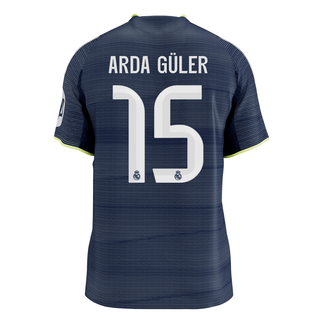 Real Madrid pánsky vonkajší futbalový dres 2025/26 - ARDA GÜLER #15 [hráčska verzia] (Prémiová kvalita)
