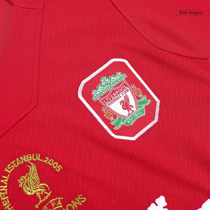Liverpool pánsky retro futbalový dres 2005 UCL