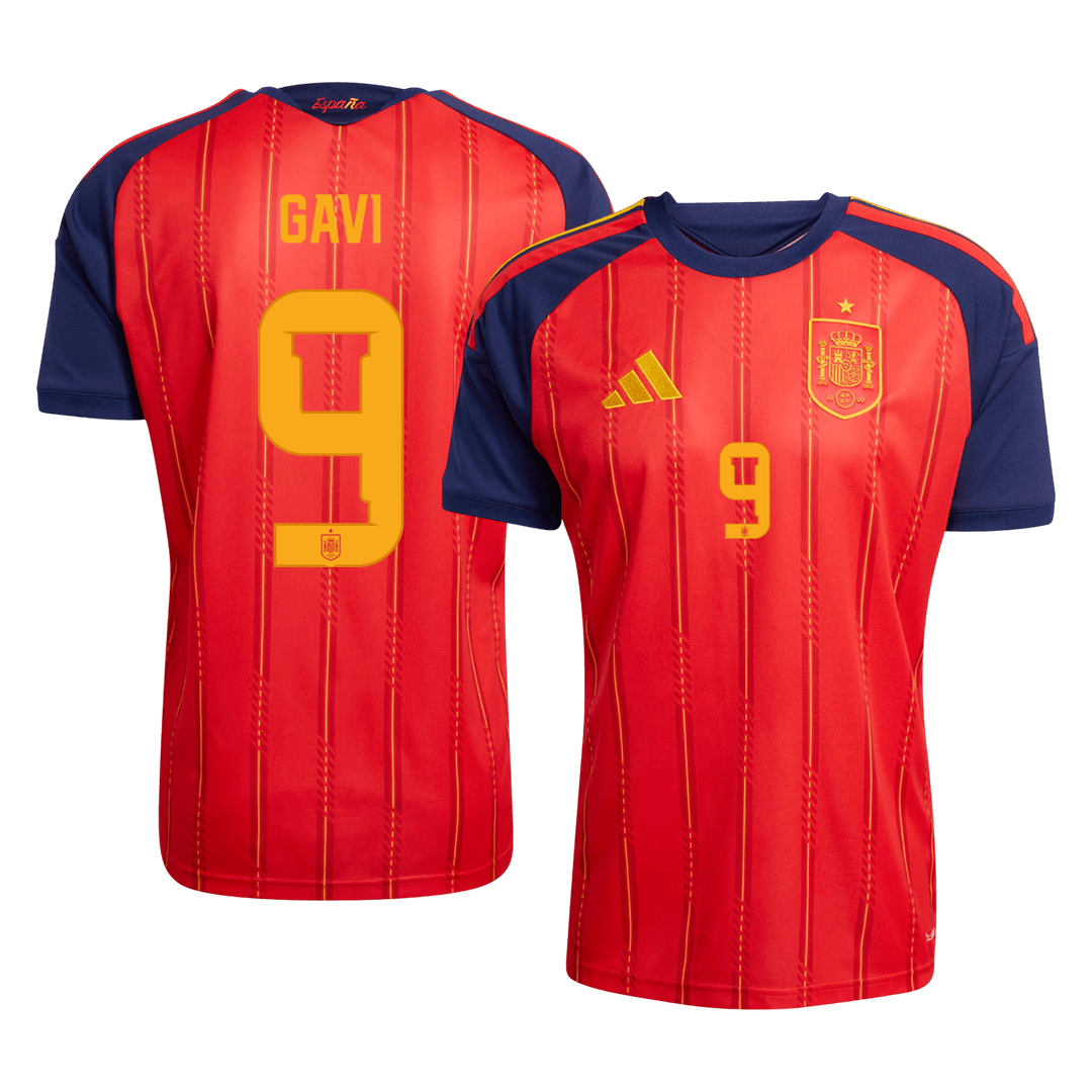 [PREMIUM] Pánske Futbalový Dres Španielsko Domáci MS 2026 - GAVI #9