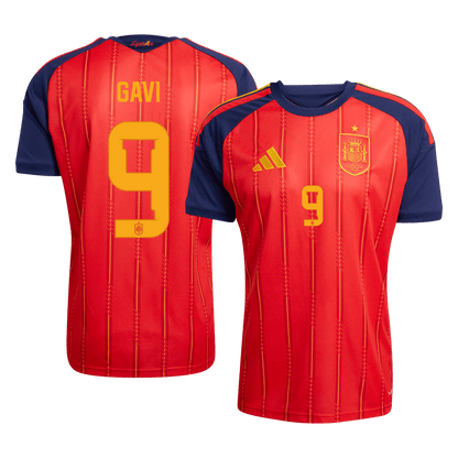 [PREMIUM] Pánske Futbalový Dres Španielsko Domáci MS 2026 - GAVI #9