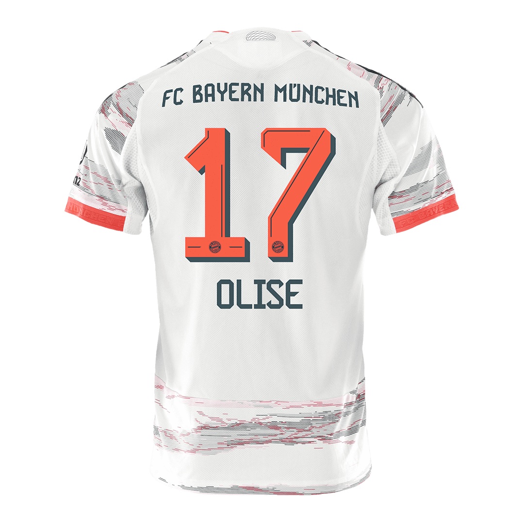 Bayern Mníchov pánsky vonkajší futbalový dres 2025/26 - OLISE #17 [hráčska verzia]