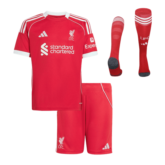Liverpool detský domáci futbalový komplet 2025/26