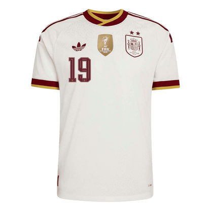 Pánske Futbalový Dres Španielsko Vonkajší MS 2026 Hráčska Verzia - LAMINE YAMAL #19