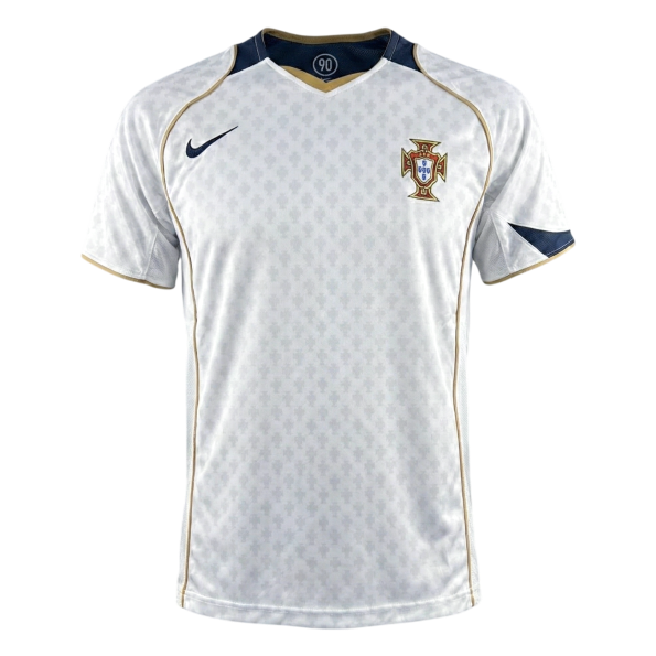Portugalsko pánsky vonkajší retro futbalový dres 2004