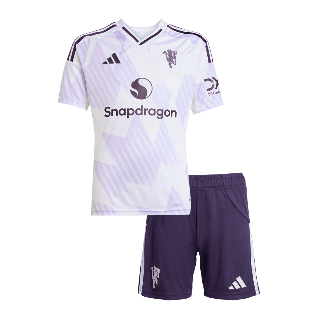 Manchester United detská vonkajšia futbalová súprava 2025/26