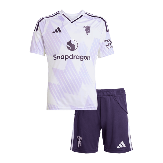 Manchester United detská vonkajšia futbalová súprava 2025/26