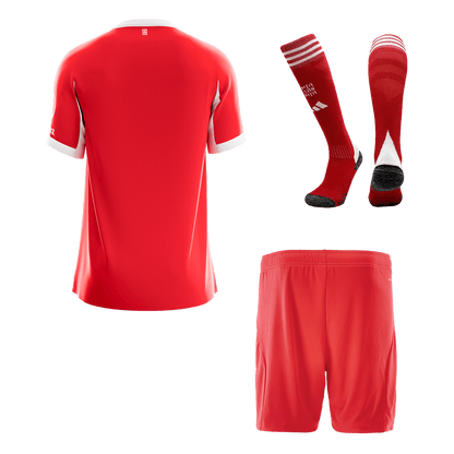 Bayern Mníchov pánsky domáci futbalový komplet 2025/26 (Prémiová kvalita)