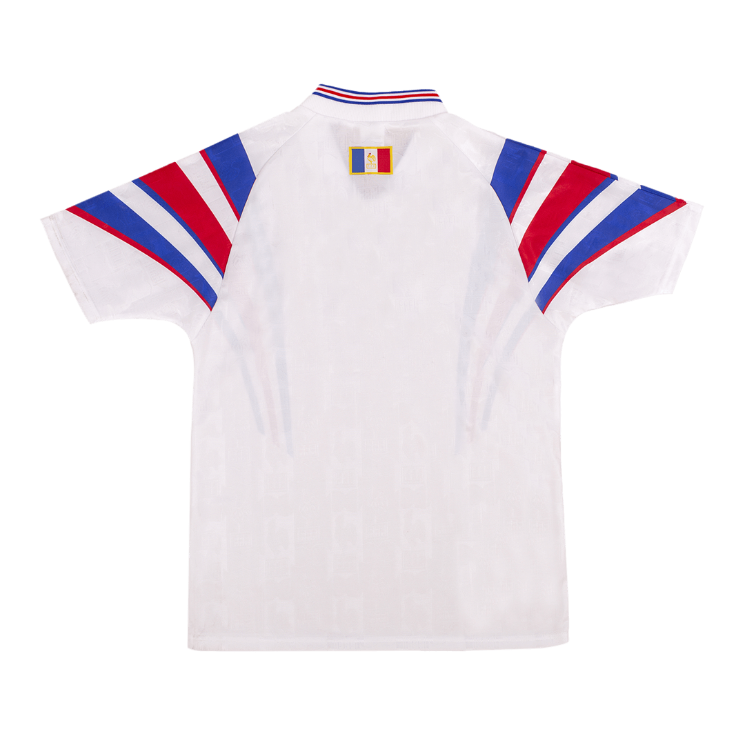 Francúzsko pánsky vonkajší retro futbalový dres 1996