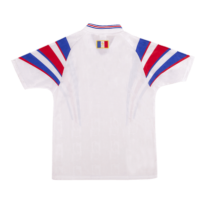 Francúzsko pánsky vonkajší retro futbalový dres 1996