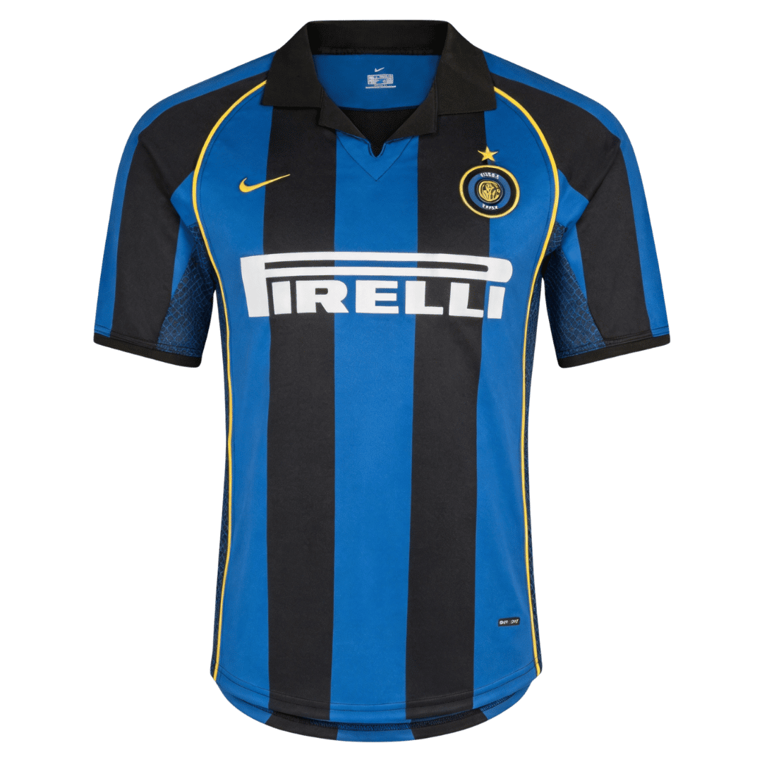 Inter Miláno pánsky domáci retro futbalový dres 2001/02