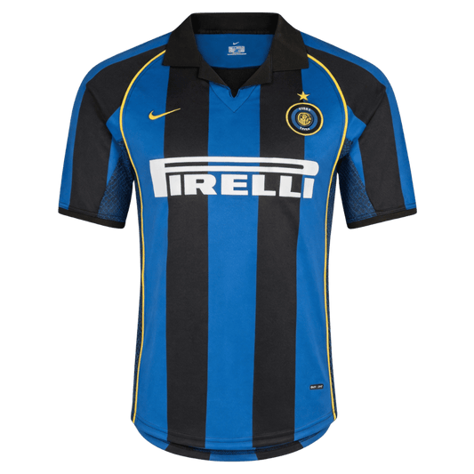 Inter Miláno pánsky domáci retro futbalový dres 2001/02