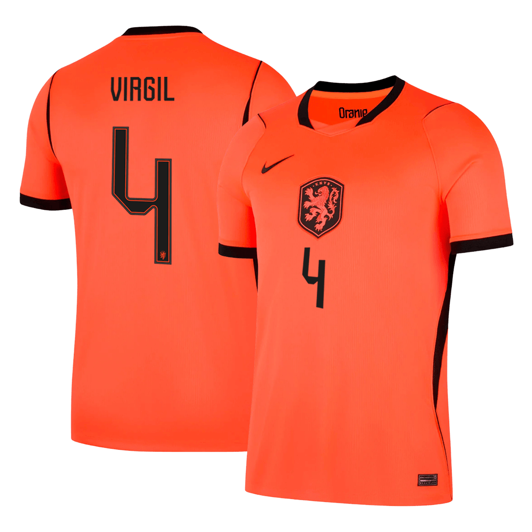 Pánske Futbalový Dres Holandsko Domáci MS 2026 - VIRGIL #4