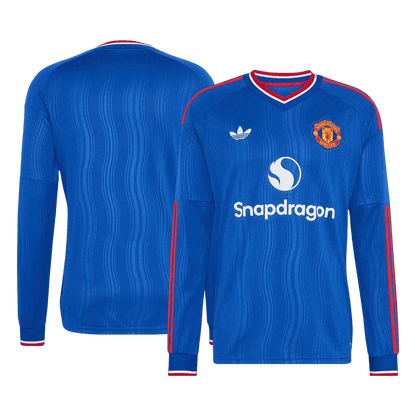 Manchester United pánsky Vonkajší futbalový dres s dlhými rukávmi 2026/27