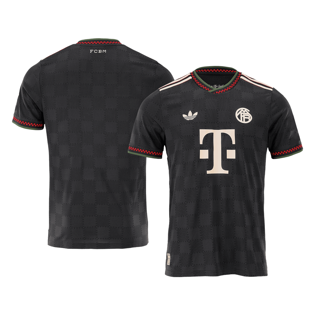 Bayern Mníchov pánska tretia futbalová súprava 2025/26 [hráčska verzia] (Prémiová kvalita)
