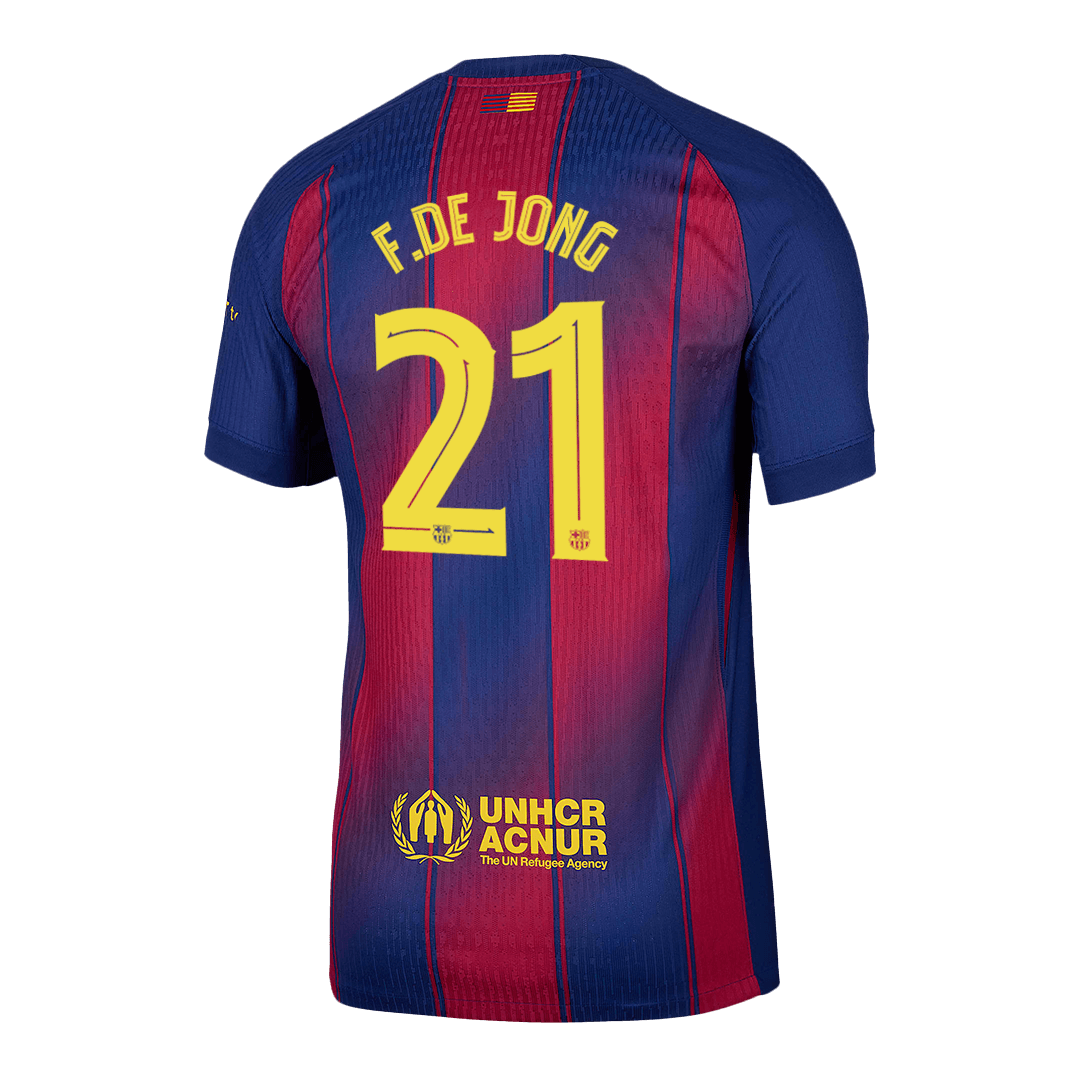 Barcelona pánsky domáci futbalový dres 2025/26 UCL - F.DE JONG #21 [hráčska verzia]