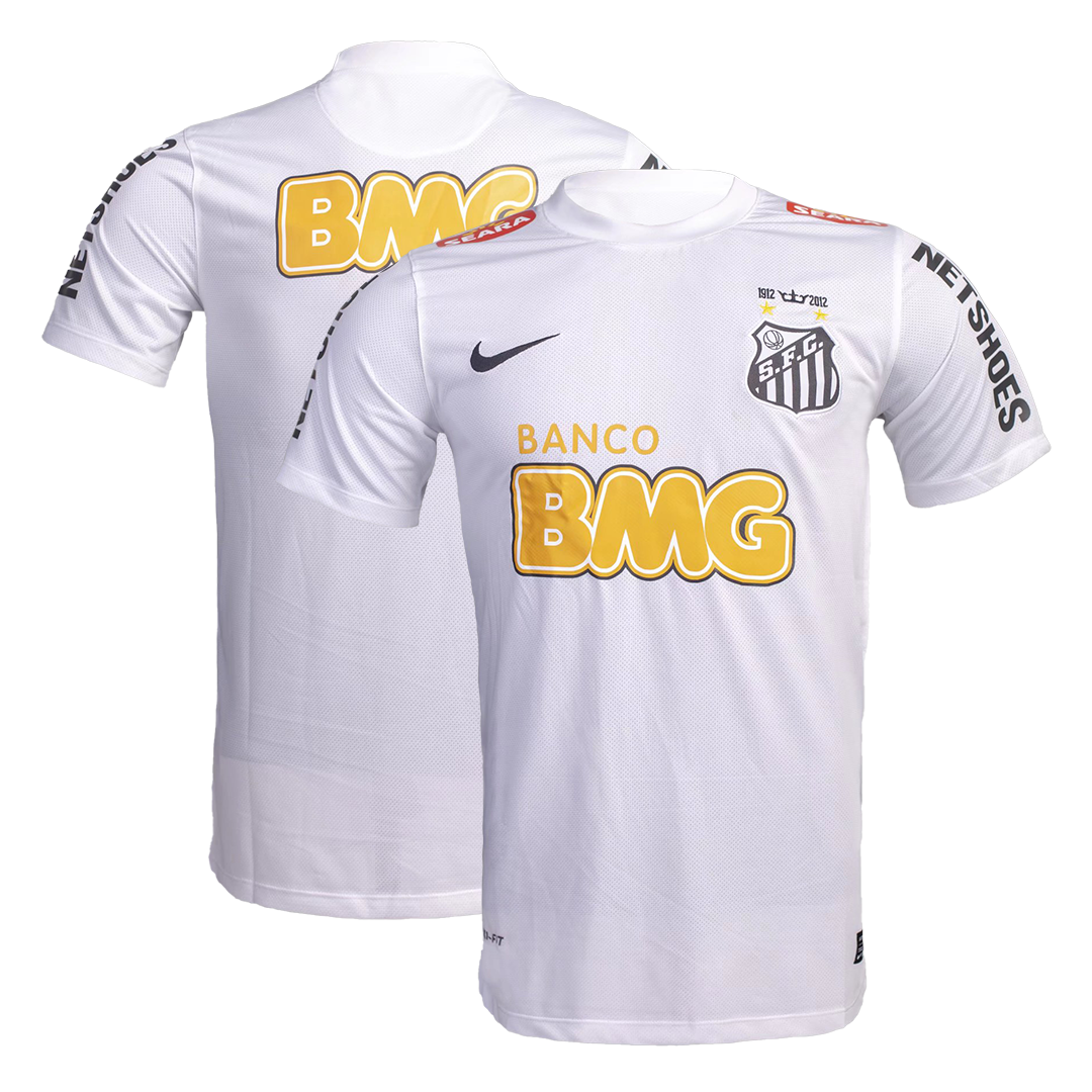 Santos FC pánsky domáci retro futbalový dres 2011/12
