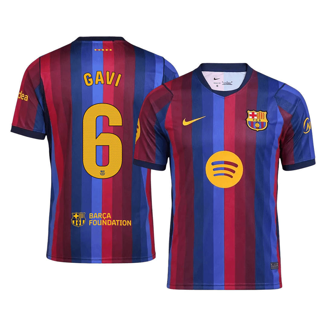 Barcelona pánsky domáci futbalový dres 2026/27 – GAVI #6