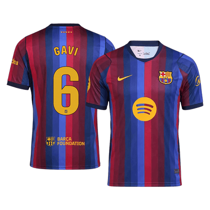 Barcelona pánsky domáci futbalový dres 2026/27 – GAVI #6