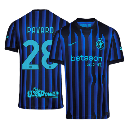 Inter Miláno pánsky domáci futbalový dres 2025/26 - PAVARD #28