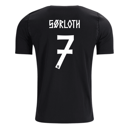 Nórsko pánsky vonkajší futbalový dres MS 2026 – SØRLOTH #7