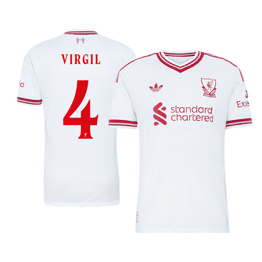 Liverpool pánsky Vonkajší futbalový dres 2026/27 – VIRGIL #4 – UCL [hráčska verzia]