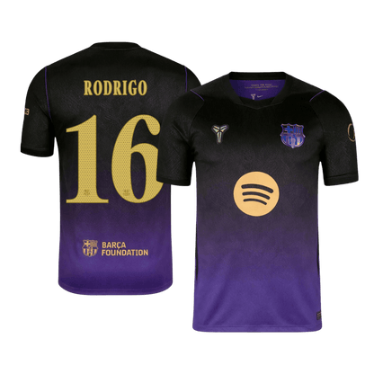 Barcelona pánsky Vonkajší futbalový dres 2026/27 – RODRIGO #16 – UCL