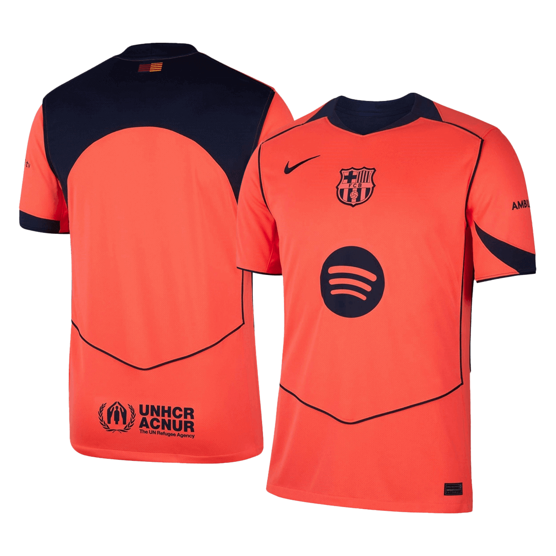 Barcelona pánsky tretí futbalový dres 2025/26