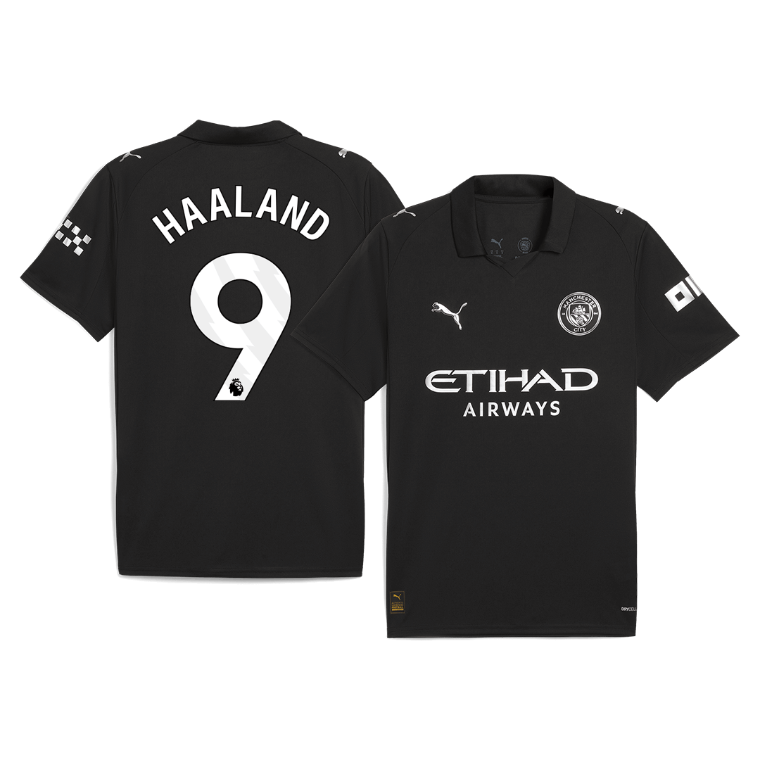 Manchester City pánsky vonkajší futbalový dres 2025/26 - HAALAND #9
