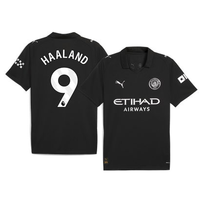 Manchester City pánsky vonkajší futbalový dres 2025/26 - HAALAND #9