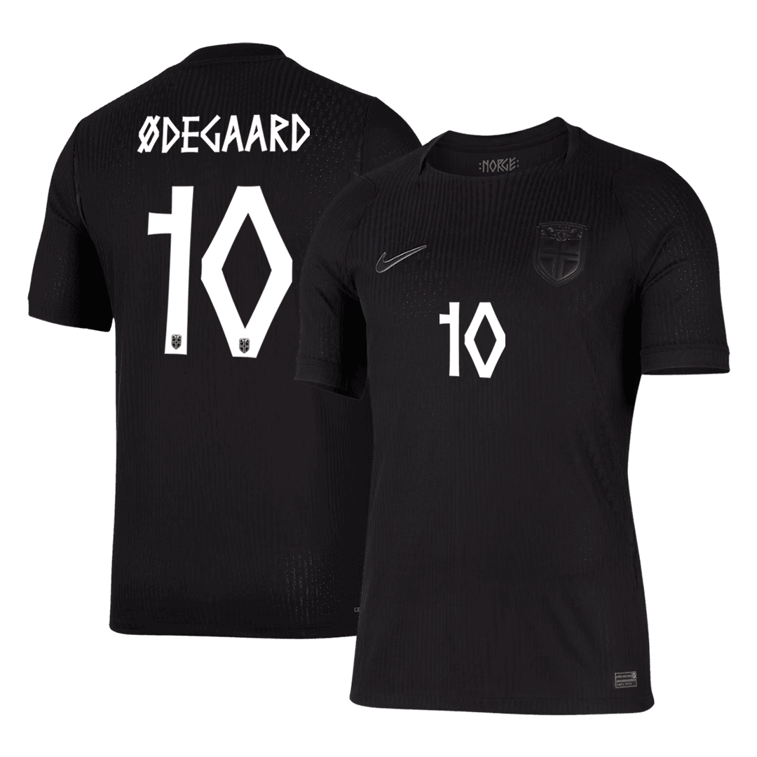 Nórsko pánsky vonkajší futbalový dres MS 2026 – ØDEGAARD #10 [hráčska verzia]