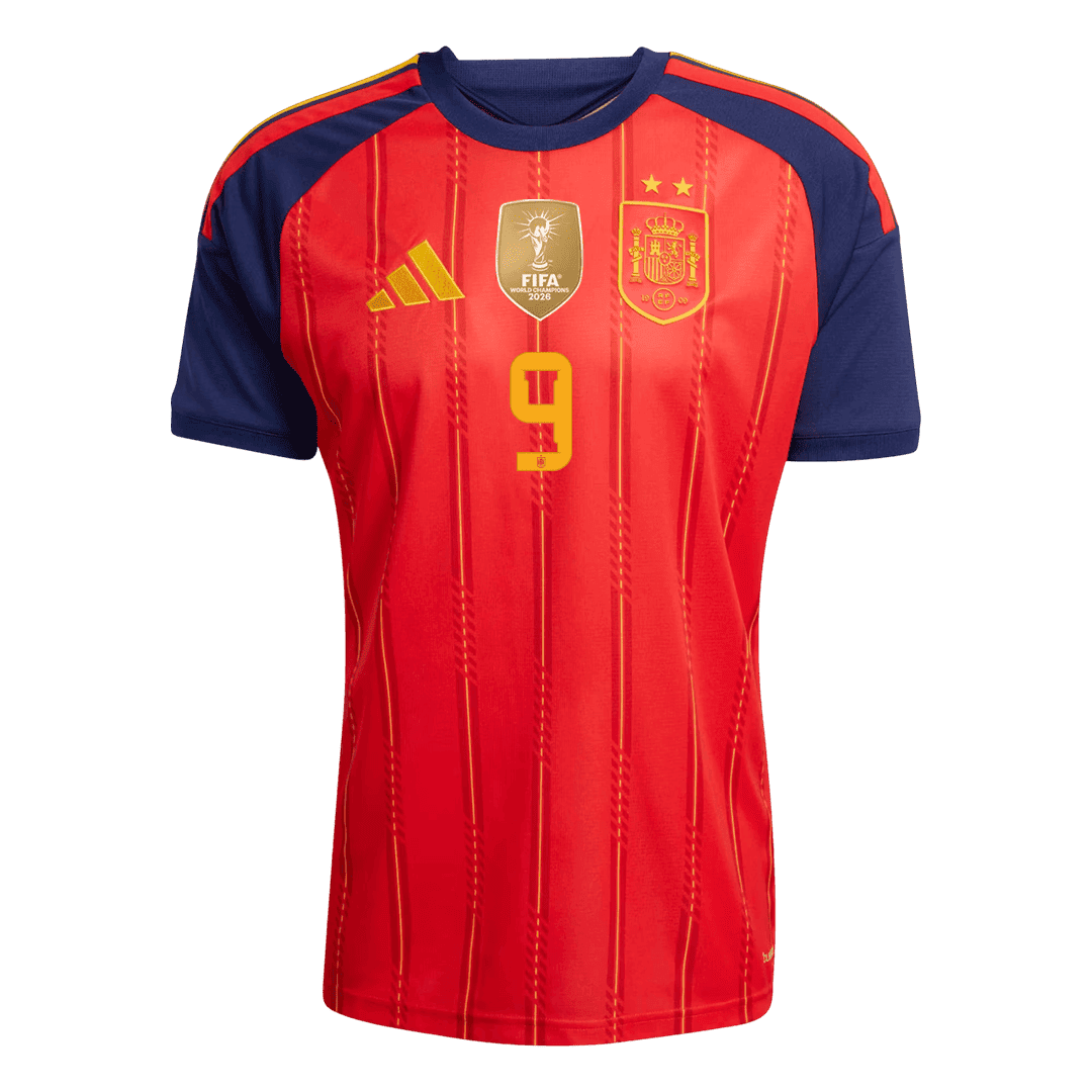 Pánske Futbalový Dres Španielsko Domáci MS 2026 - GAVI #9