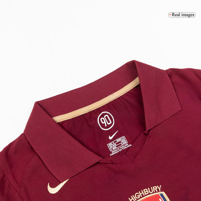 Pánske Retro Futbalový Dres Arsenal Domáci 2005/06 Dlhý Rukáv