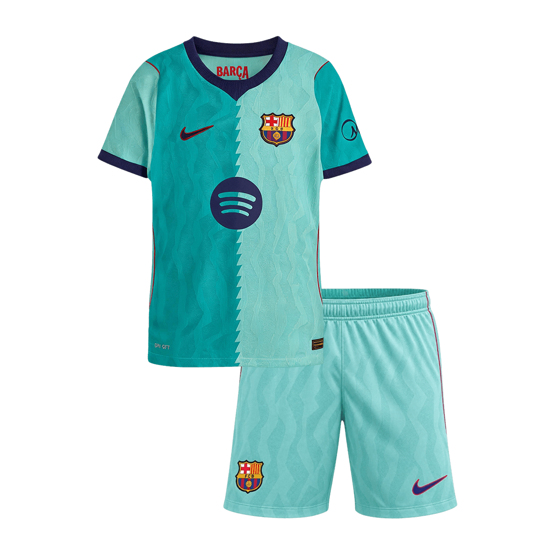 Barcelona detský Tretí futbalový komplet 2026/27