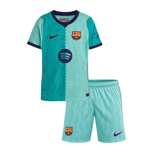 Barcelona detský Tretí futbalový komplet 2026/27