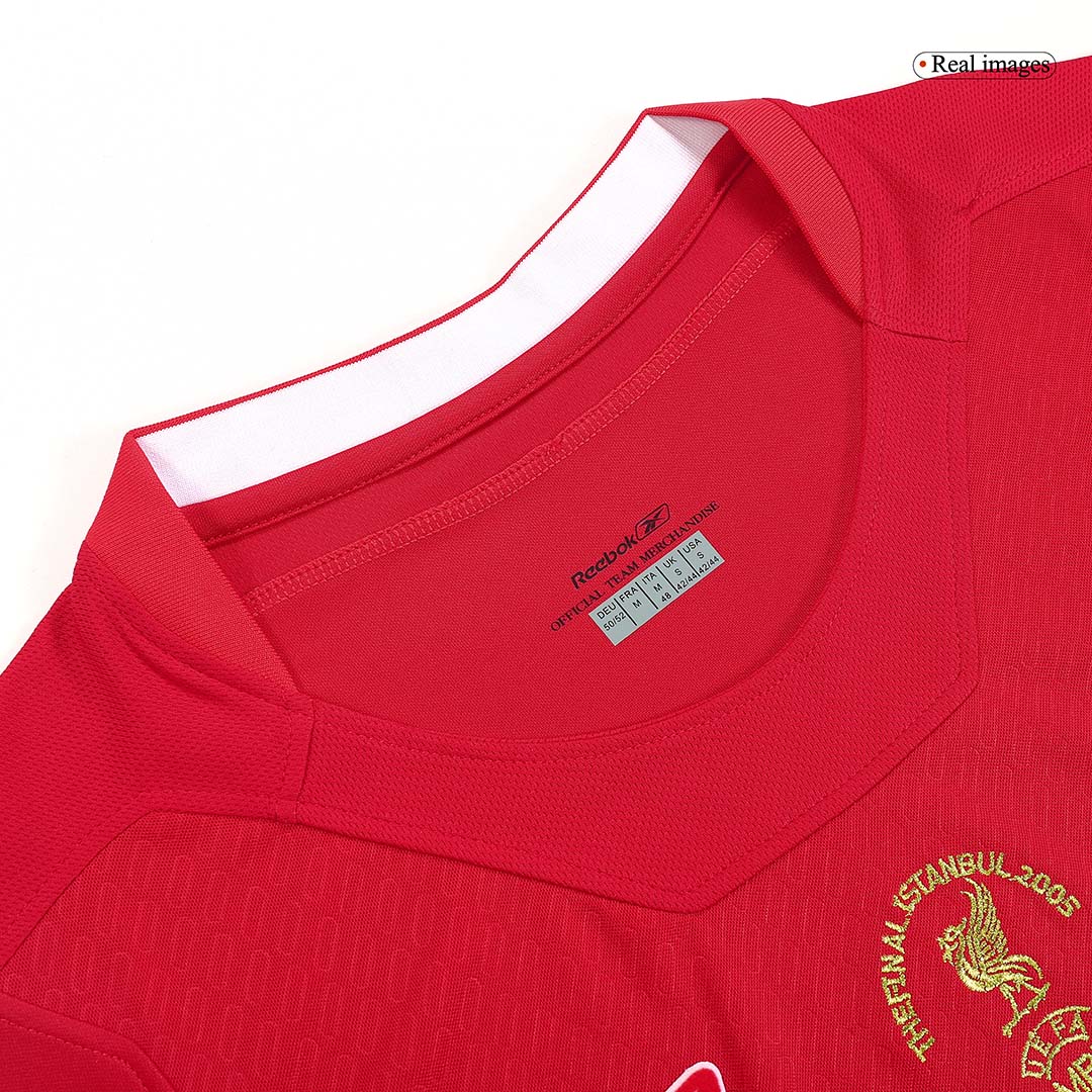 Liverpool pánsky retro futbalový dres 2005 UCL